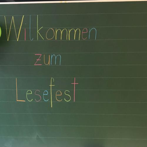 Lesefest 1. Klassen