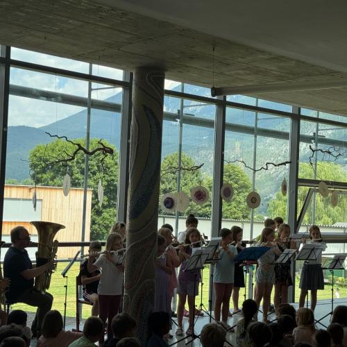 Projekt Zusammenklang/Konzert Bläserklasse
